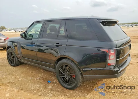 2013 Land Rover Range Rover Hse из США, поврежденный, VIN SALGS2DF5DA107119